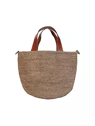 IBELIV | Strohtasche - Umhängetasche MIROZY | braun