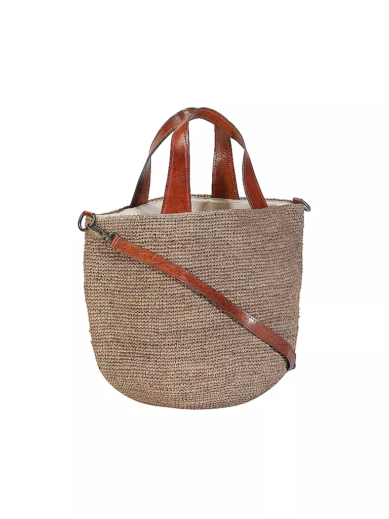 IBELIV | Strohtasche - Umhängetasche MIROZY | beige