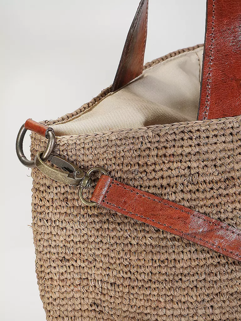 IBELIV | Strohtasche - Umhängetasche MIROZY | beige