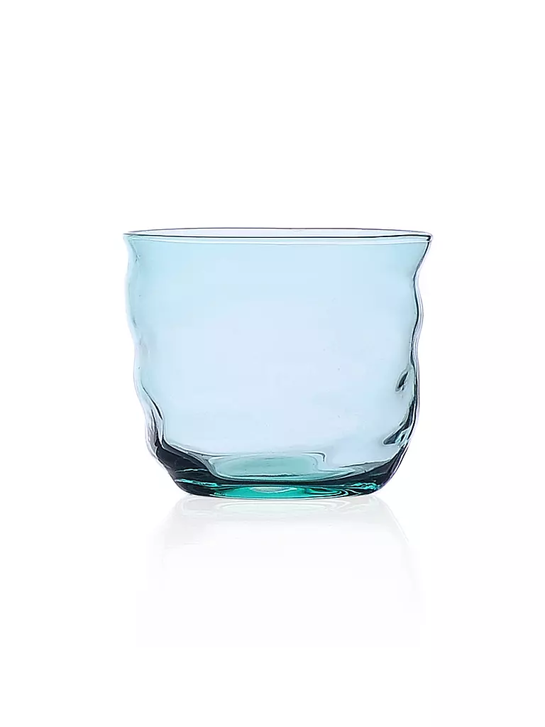 ICHENDORF MILANO | Trinkglas Poseidon 7,5cm Caibbean Blue | türkis