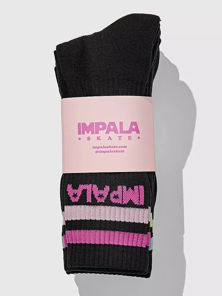 IMPALA | Socken 3er Pkg black | schwarz