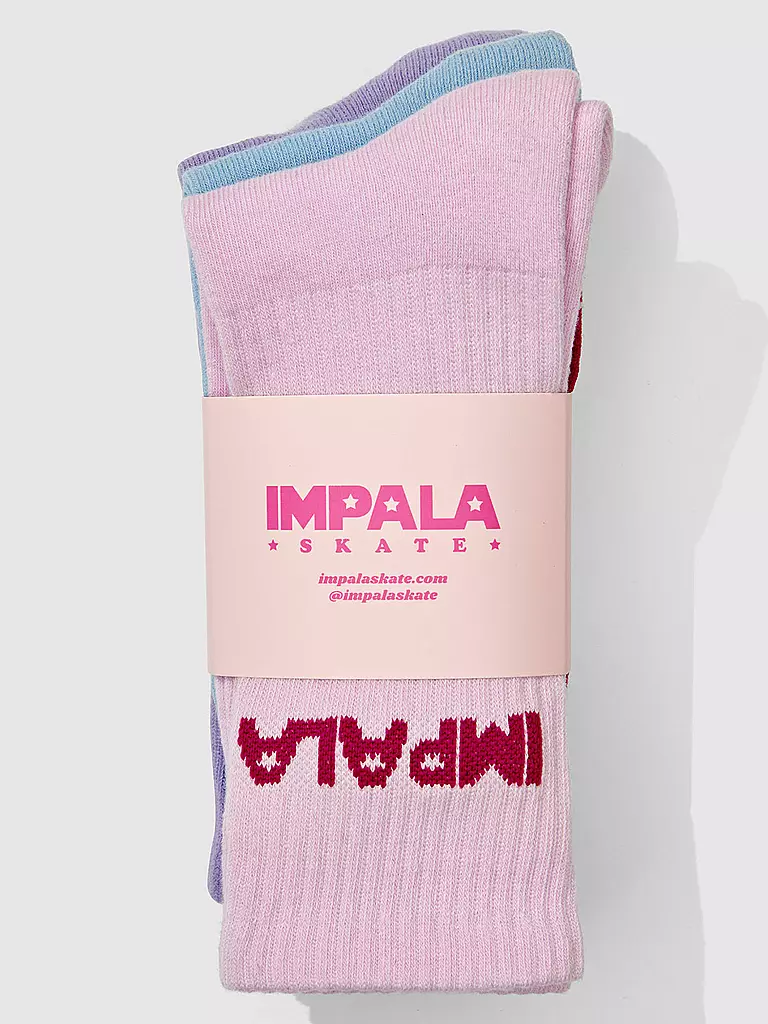 IMPALA | Socken 3er Pkg pastel | bunt