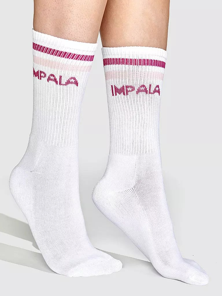 IMPALA | Socken 3er Pkg pastel | weiss