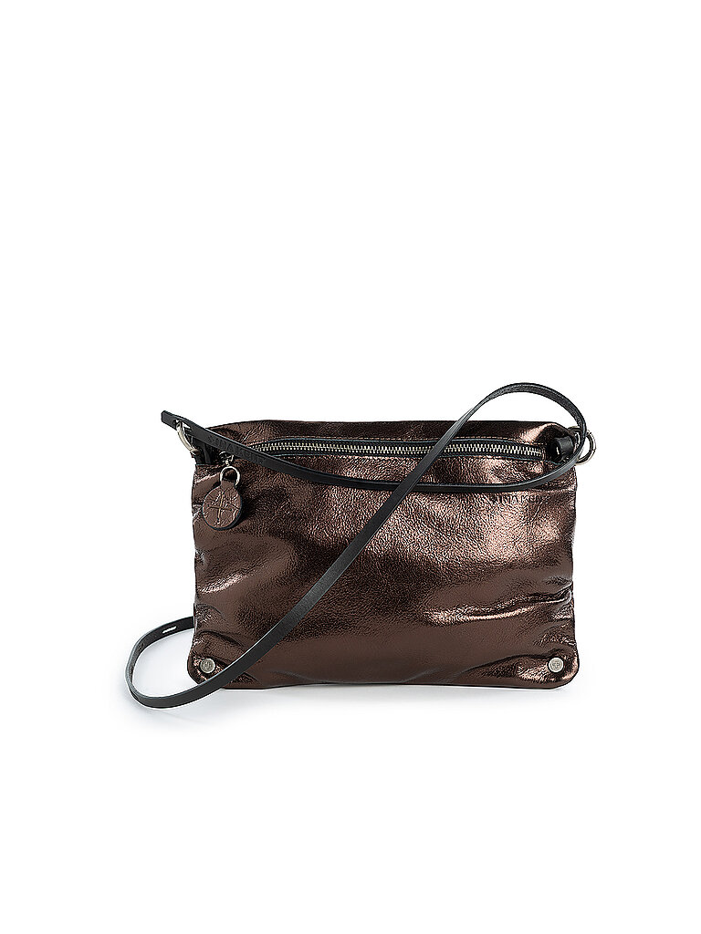 INA KENT Ledertasche - Umhängetasche MOONLIT ed.1 braun