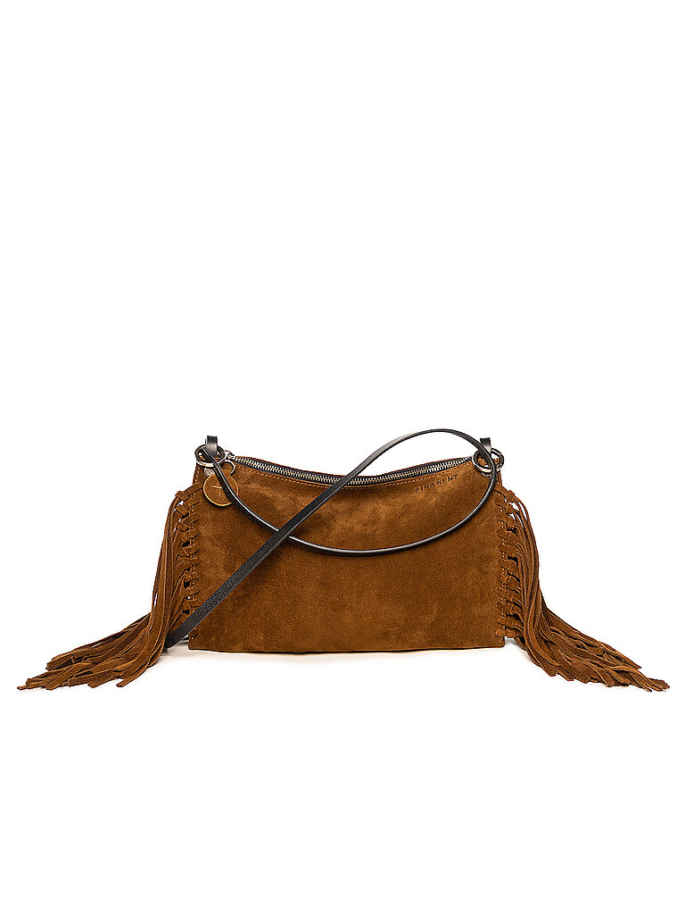 INA KENT Ledertasche - Umhängetasche ORNAMENT ED.4 braun