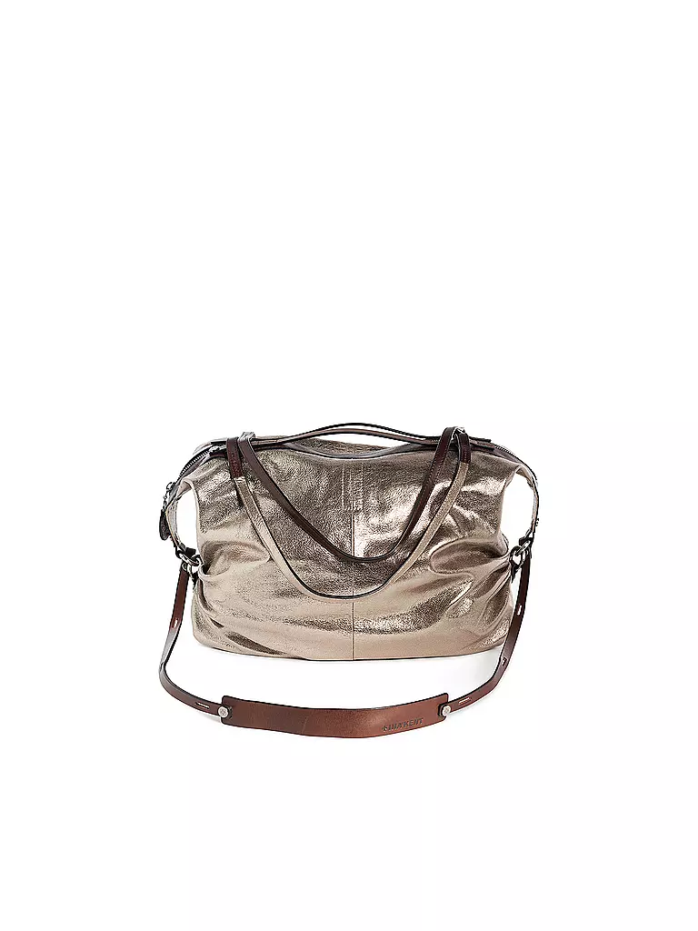 INA KENT | Ledertasche - Henkeltasche DELA EDEN ED. 1 | gold