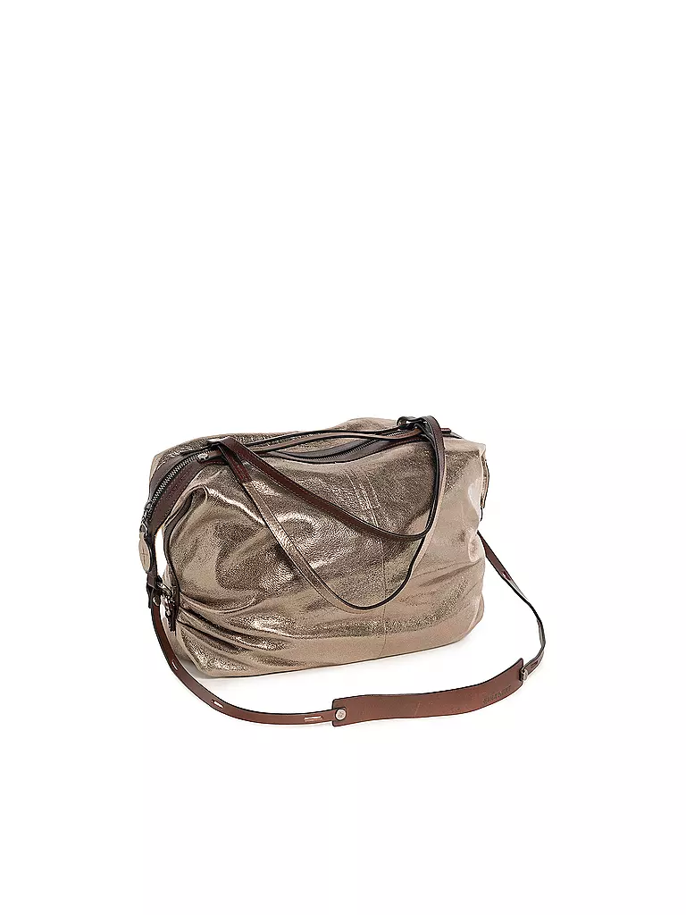 INA KENT | Ledertasche - Henkeltasche DELA EDEN ED. 1 | gold