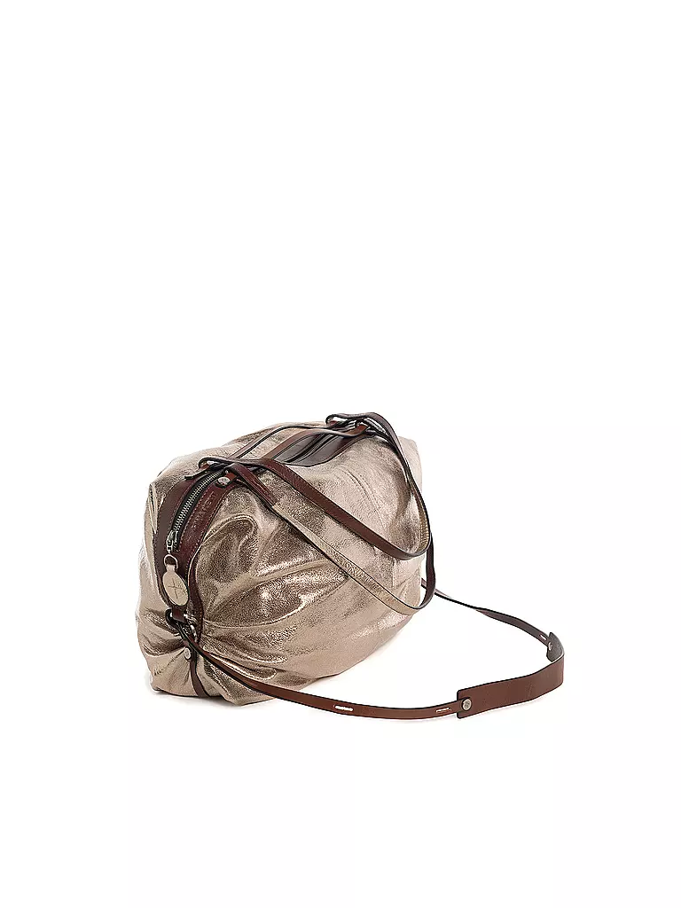 INA KENT | Ledertasche - Henkeltasche DELA EDEN ED. 1 | gold