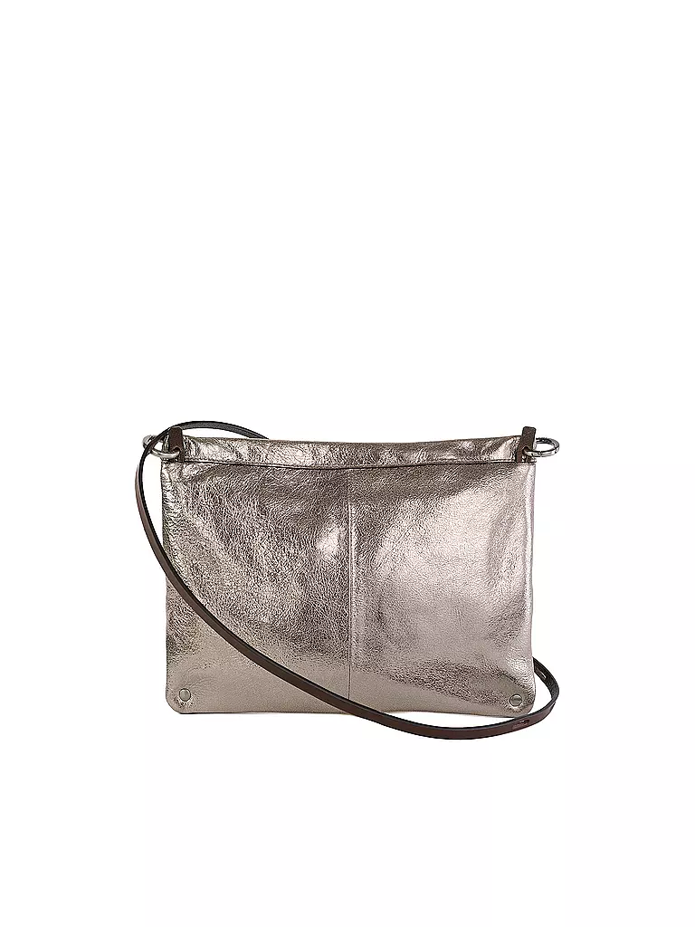 INA KENT | Ledertasche - Mini Bag MOONSTRUCK ed.2 | grau