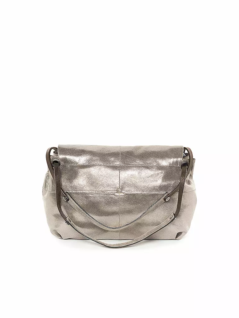 INA KENT | Ledertasche - Umhängetasche EILEEN ED. 1 | grau