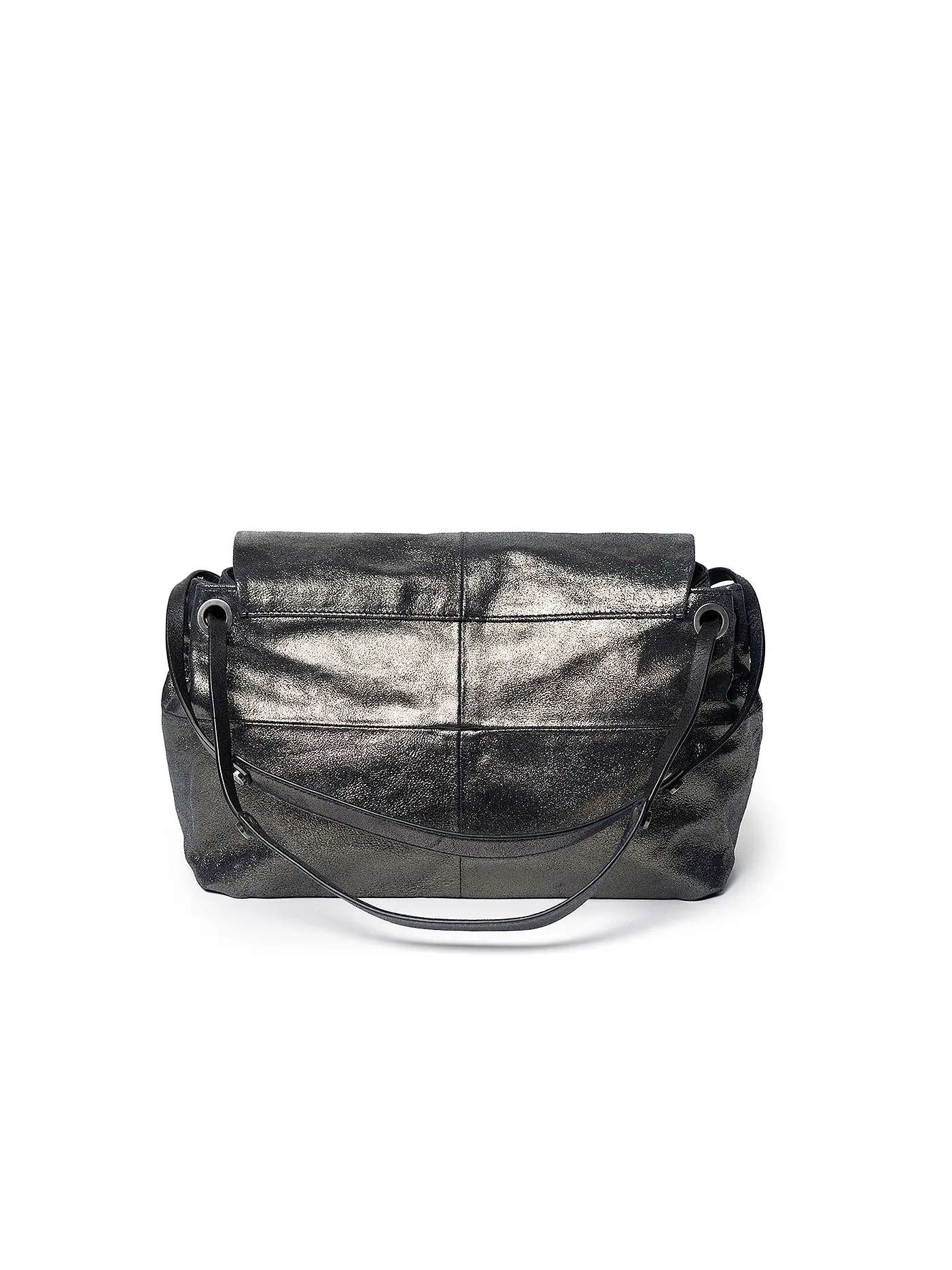 INA KENT | Ledertasche - Umhängetasche EILEEN ED. 1 | grau