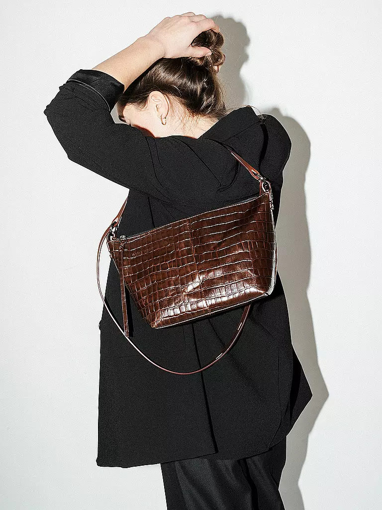 INA KENT | Ledertasche - Umhängetasche LUELL ed.1 | braun