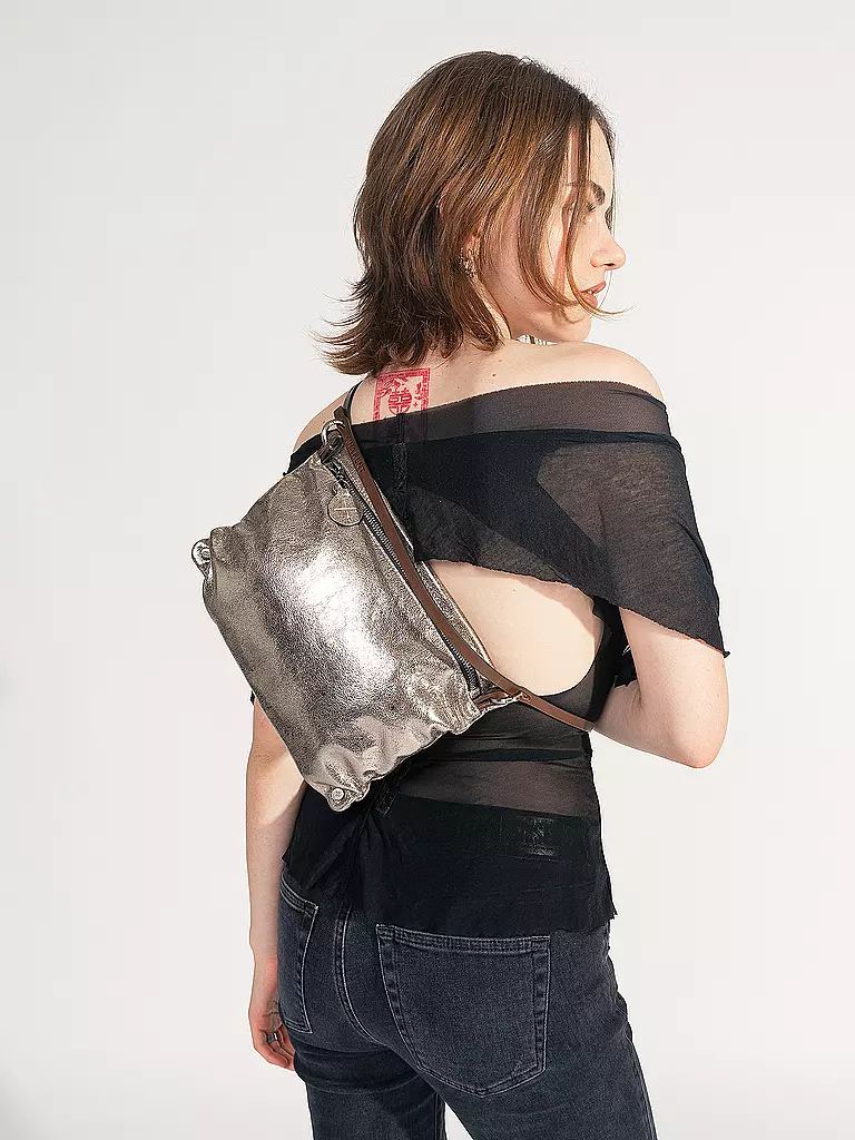 INA KENT | Ledertasche - Umhängetasche MOONLIT Ed. 1 | gold