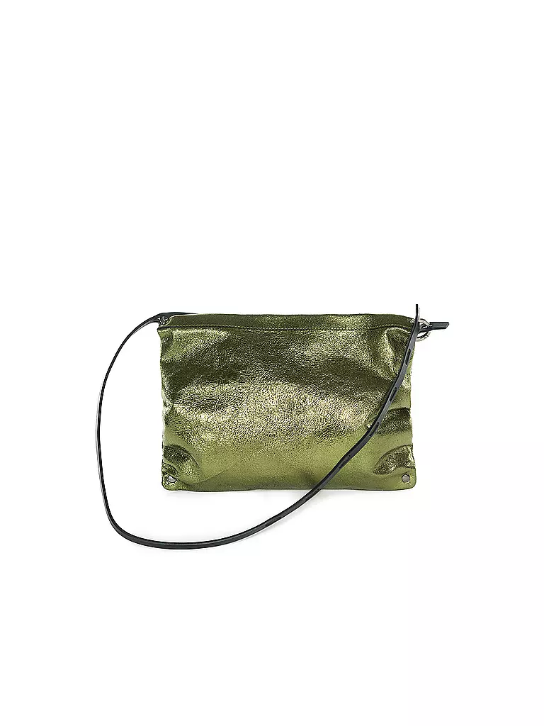 INA KENT | Ledertasche - Umhängetasche MOONLIT ed.1 | silber