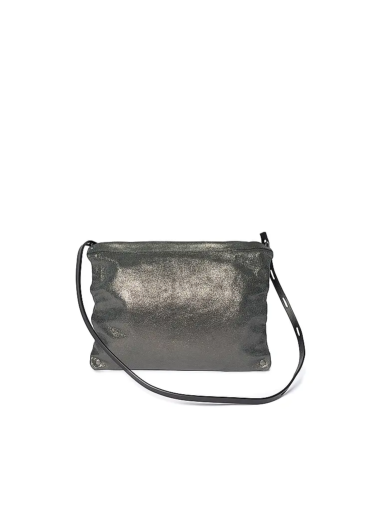 INA KENT | Ledertasche - Umhängetasche MOONLIT ed.1 | grau