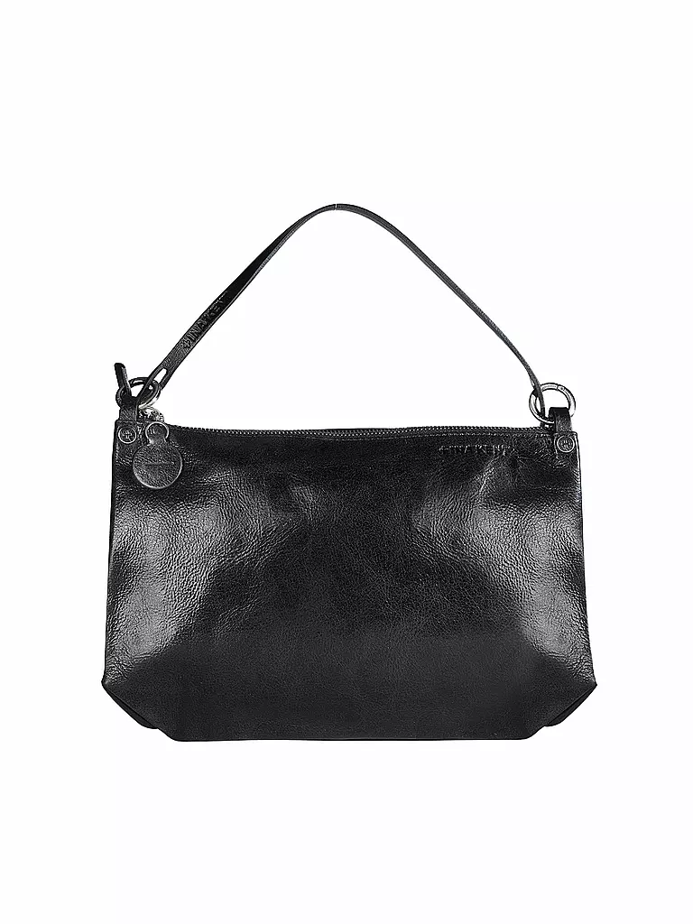 INA KENT | Ledertasche - Umhängetasche ORNAMENT Ed. 2 | schwarz