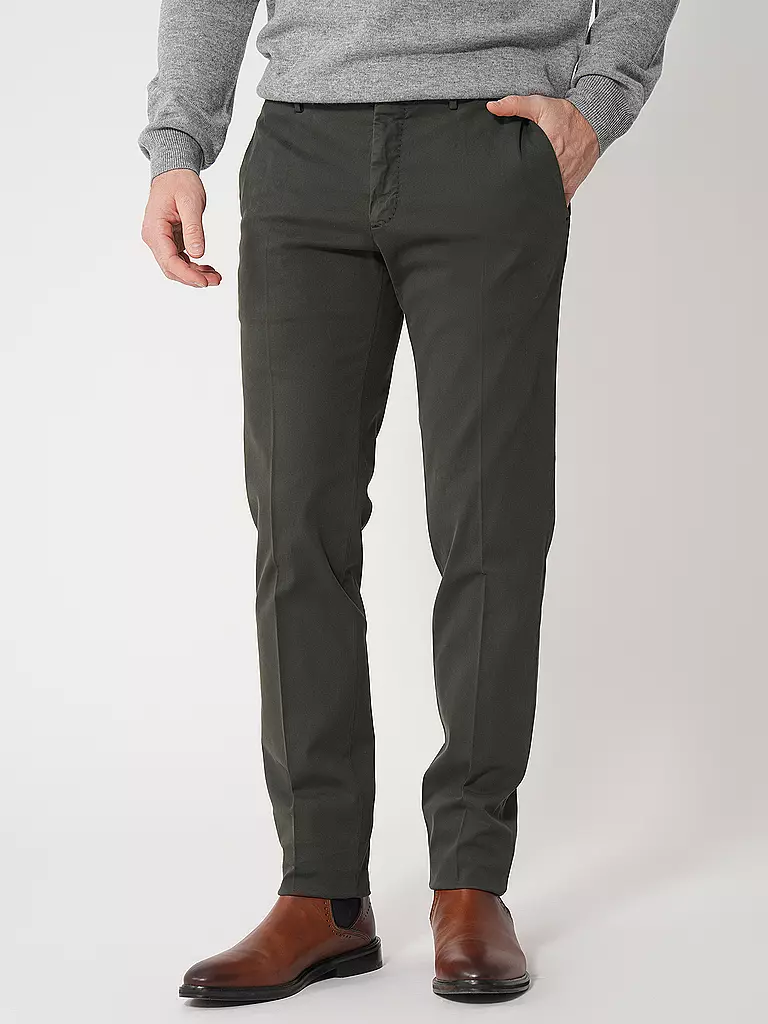 INCOTEX | Chino Slim Fit | grau