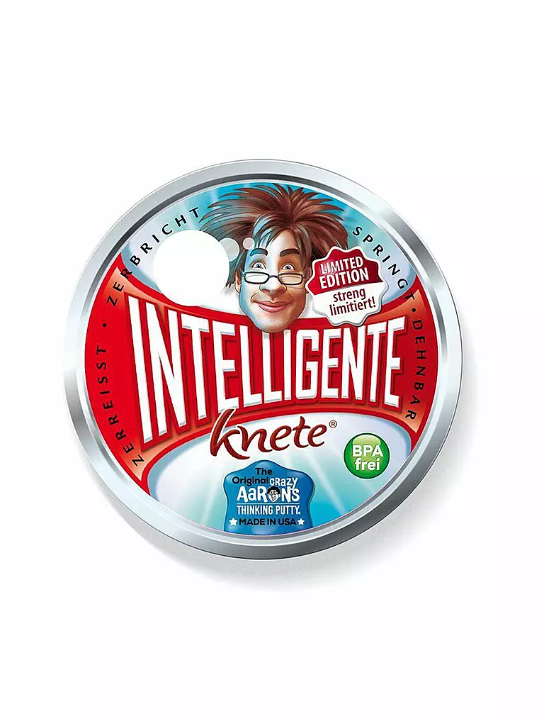INTELLIGENTE KNETE | Black Magic mit Glitzereffekt (Limited Edition) | transparent