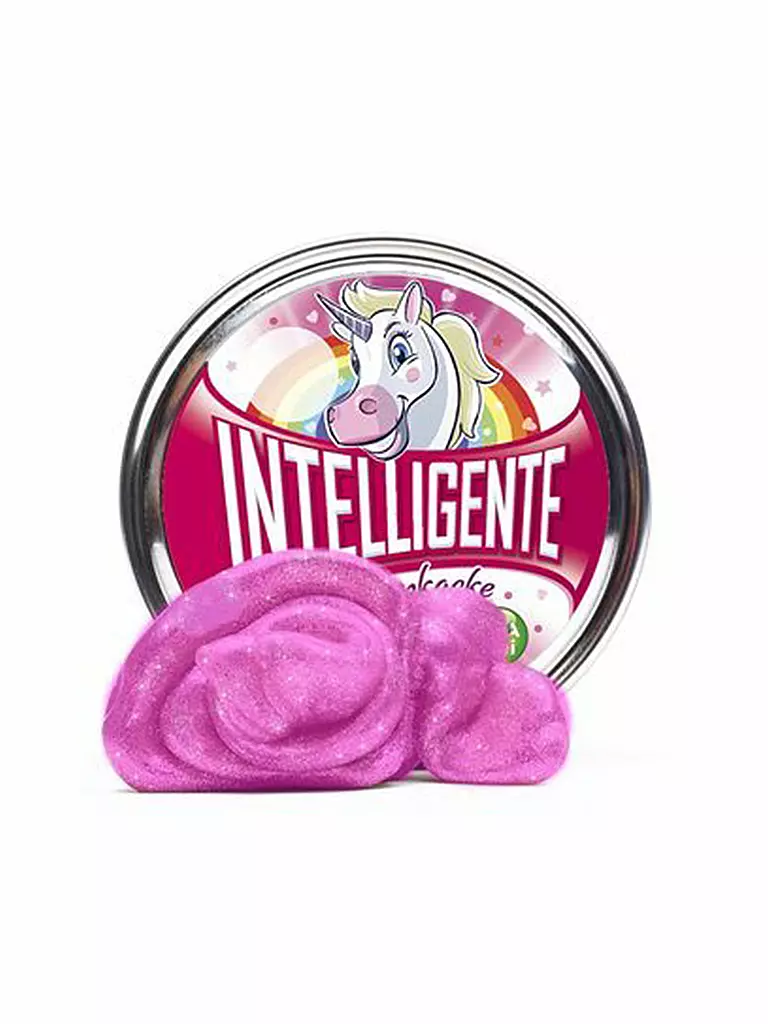 INTELLIGENTE KNETE | Einhornkacke | transparent