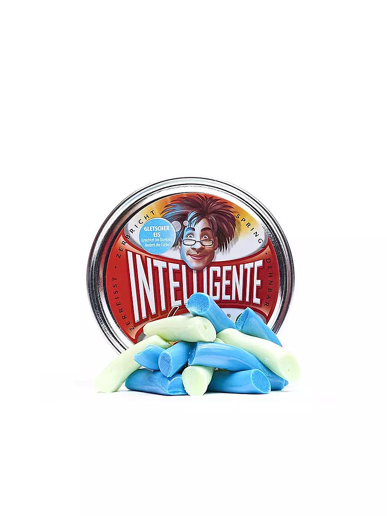 INTELLIGENTE KNETE | Knete - Gletschereis | transparent