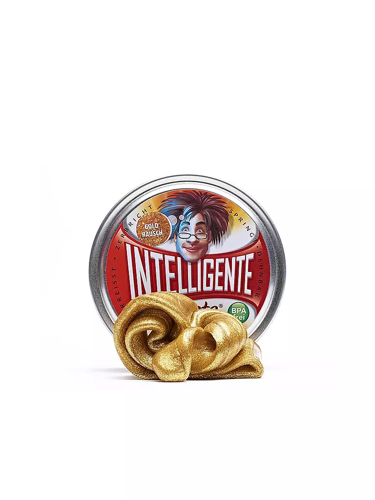 INTELLIGENTE KNETE | Knete - Goldrausch | transparent