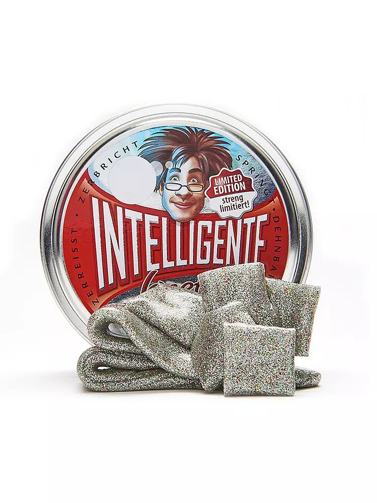 INTELLIGENTE KNETE | Knete - Sternenstaub - Limited Edition | transparent