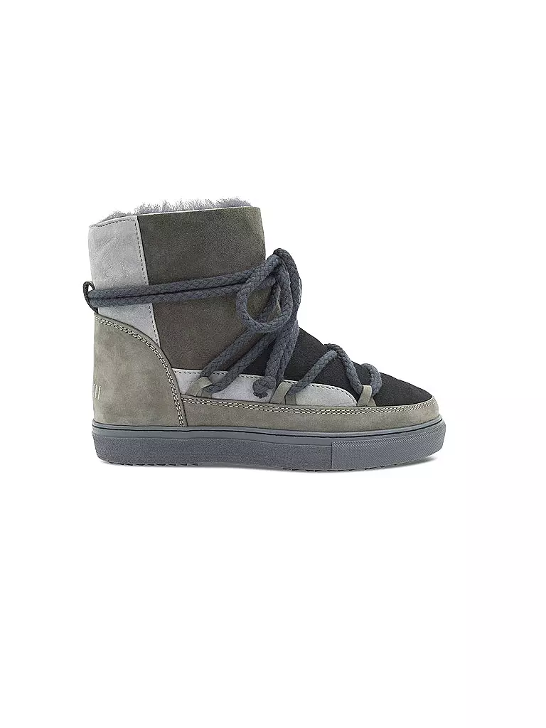 INUIKII | Boot "Patchwork" | grau