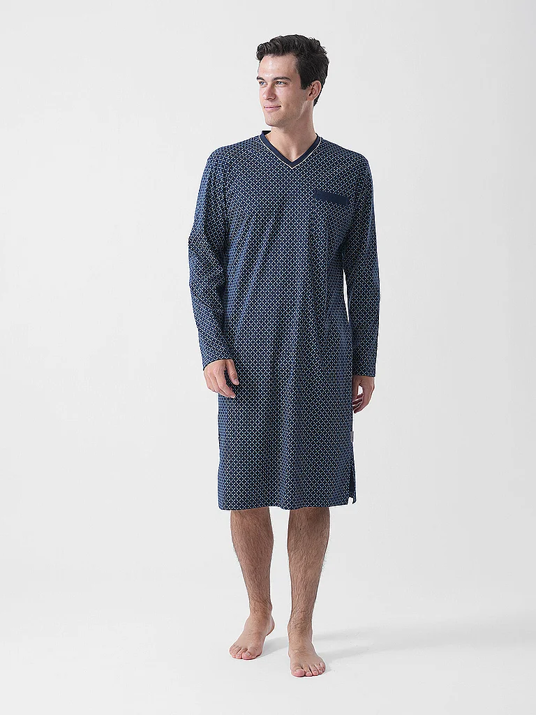 ISA Nachthemd blau bleu | XL