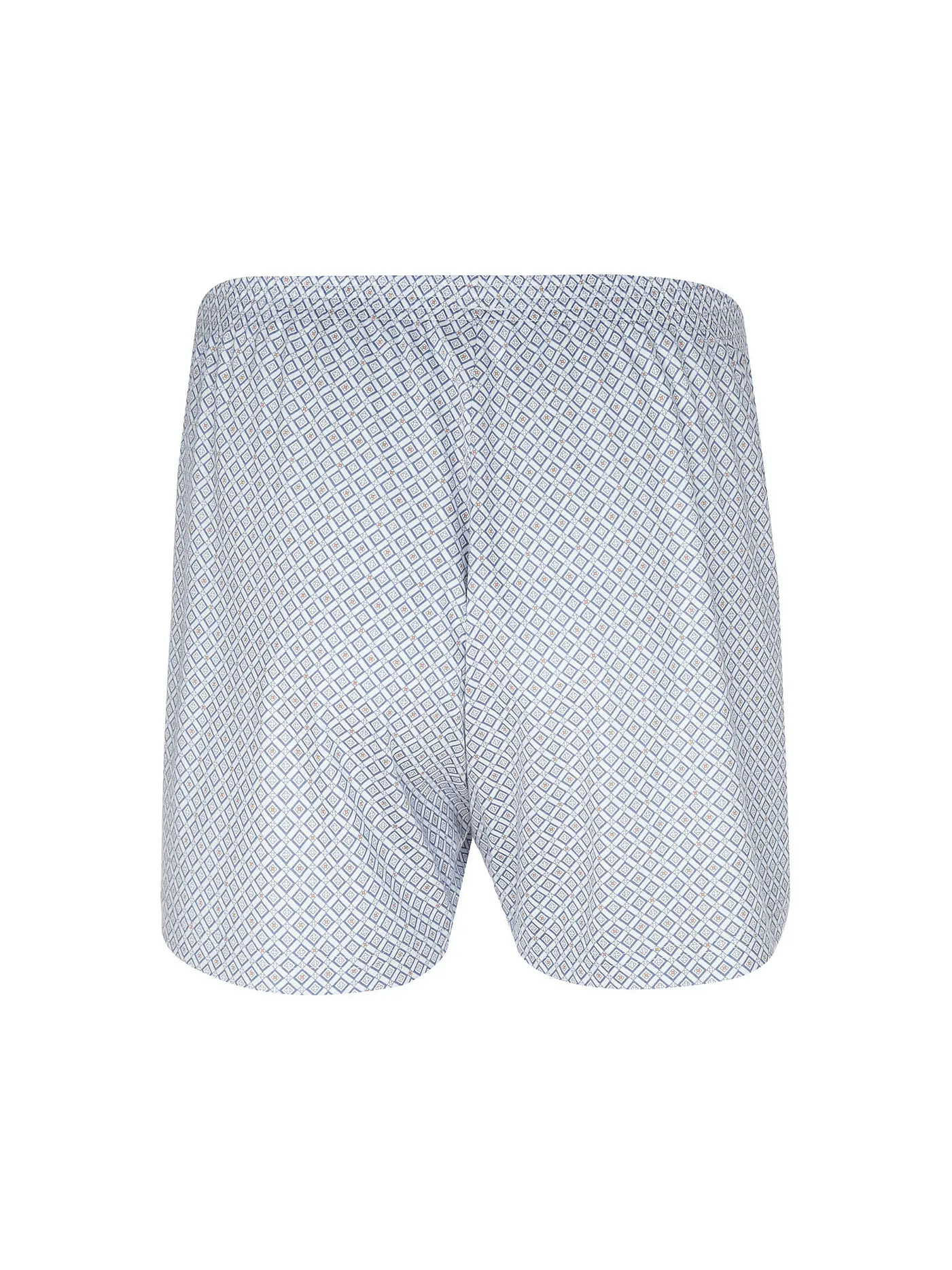 ISA | Boxershorts blau bedr. | blau