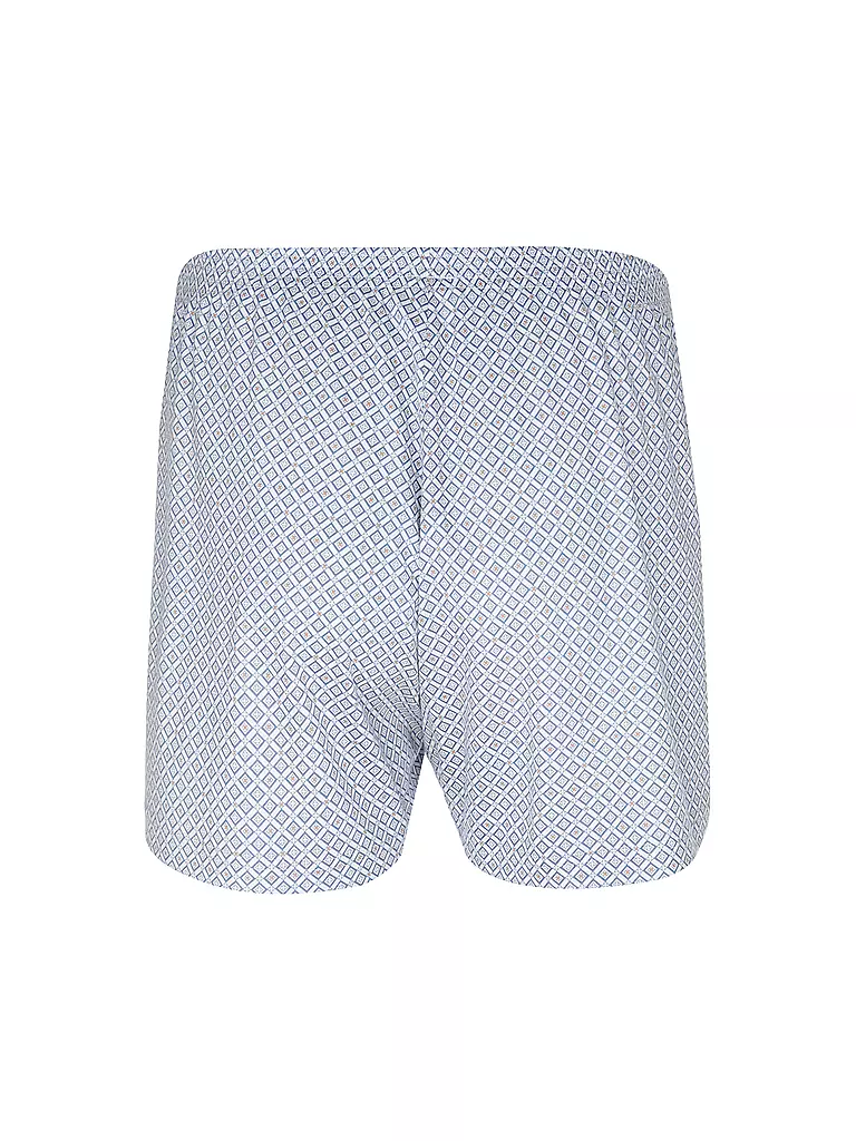 ISA | Boxershorts blau bedr. | blau