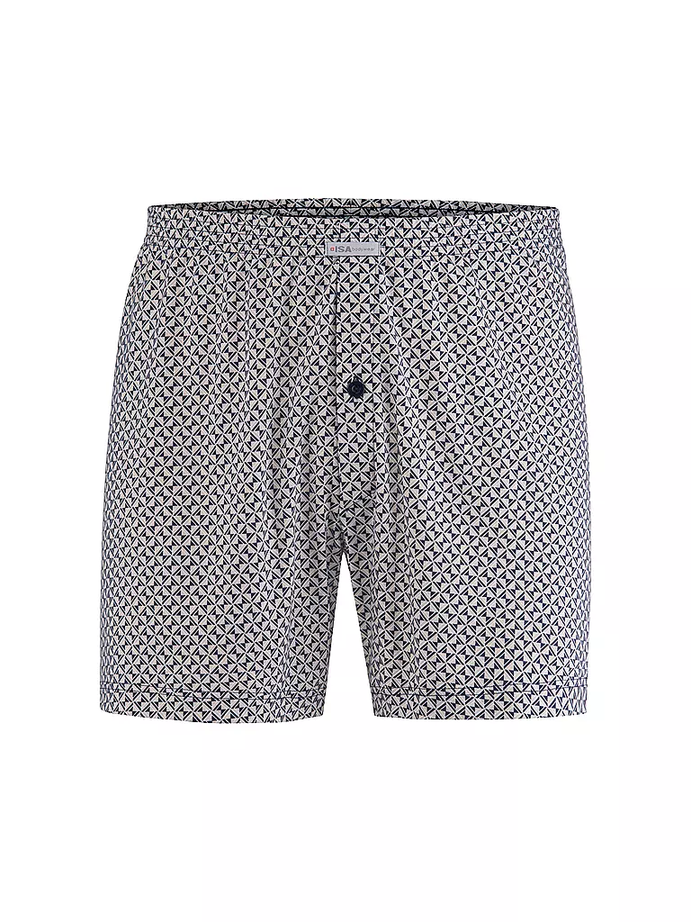 ISA | Boxershorts blau gem.  | blau