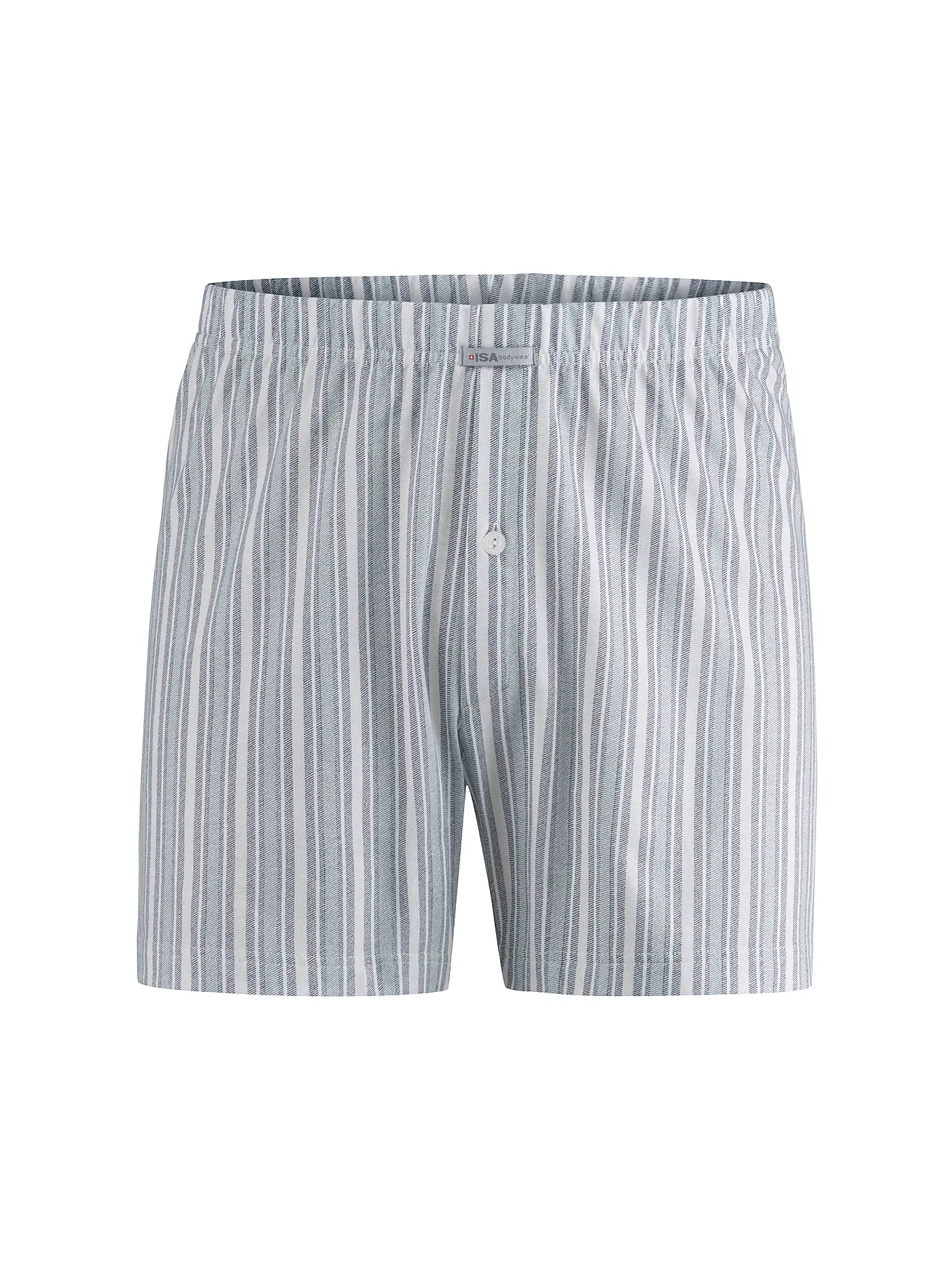 ISA | Boxershorts Oliv Blau  | blau