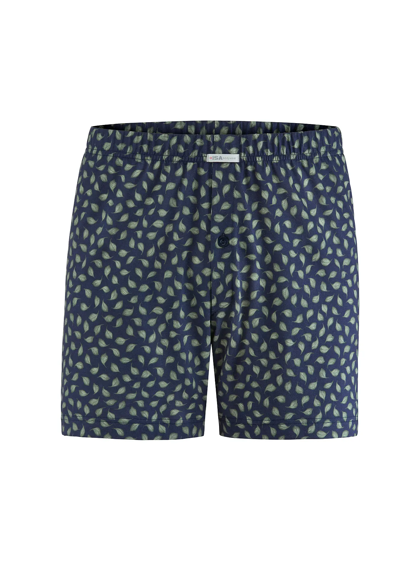 ISA | Boxershorts oliv gem.  | olive