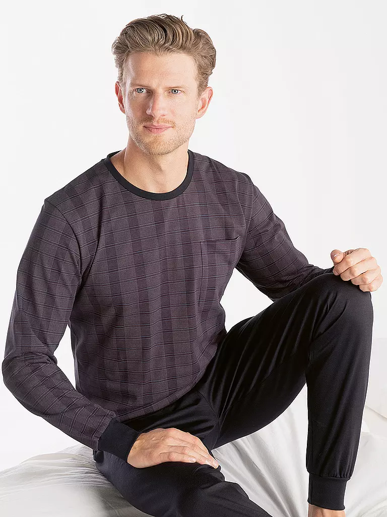 ISA | Pyjama  | dunkelrot