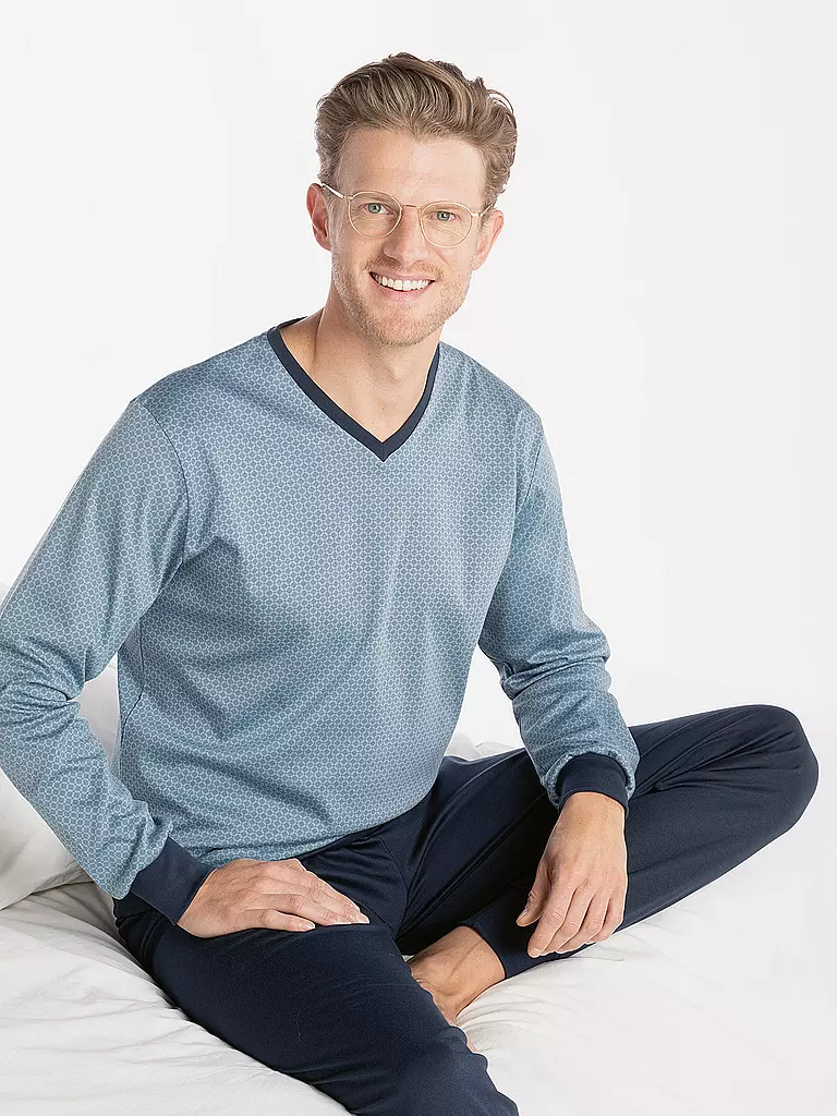 ISA | Pyjama | dunkelblau