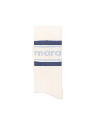 ISABEL MARANT | Socken DONA ecru / blue