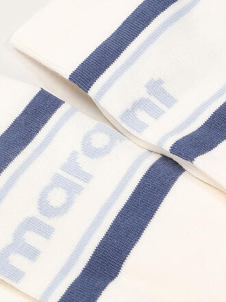 ISABEL MARANT | Socken DONA ecru / blue