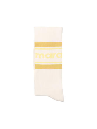 ISABEL MARANT | Socken DONA ecru / yellow