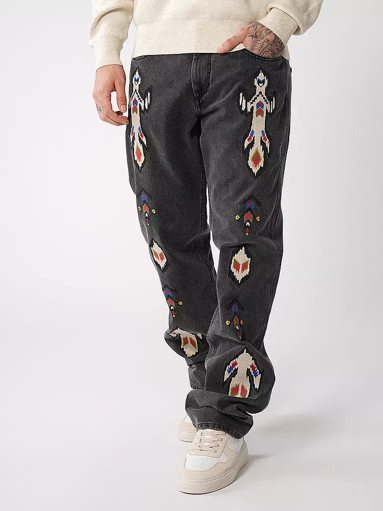 ISABEL MARANT | Jeans Straight Fit | grau