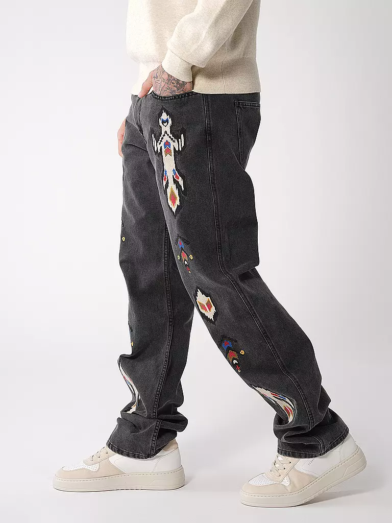 ISABEL MARANT | Jeans Straight Fit | grau