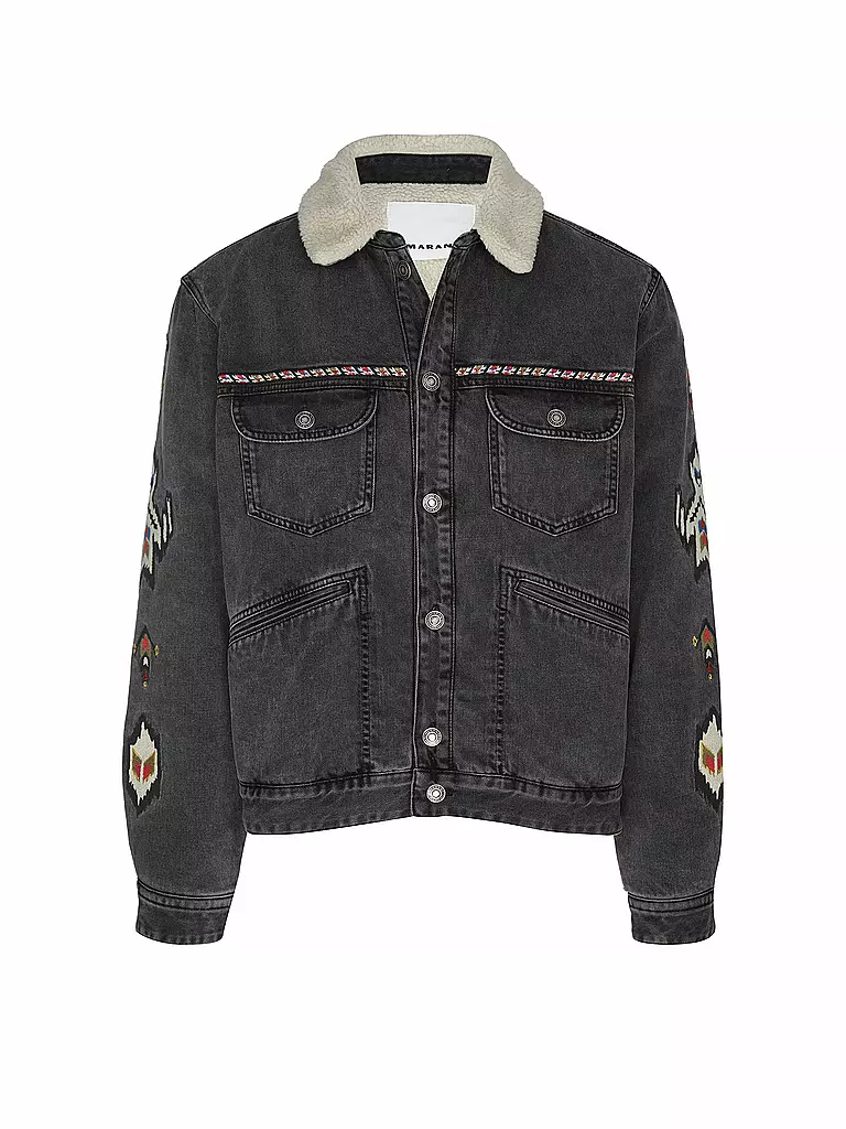 ISABEL MARANT | Jeansjacke JENSON | grau