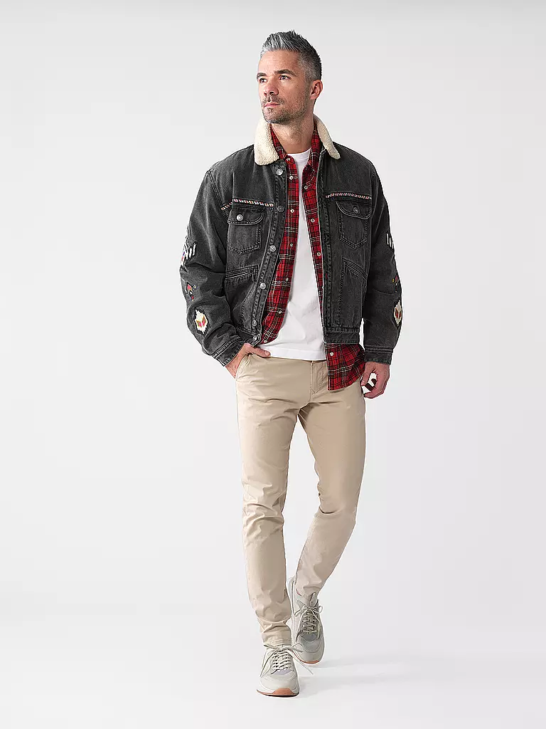 ISABEL MARANT | Jeansjacke JENSON | grau