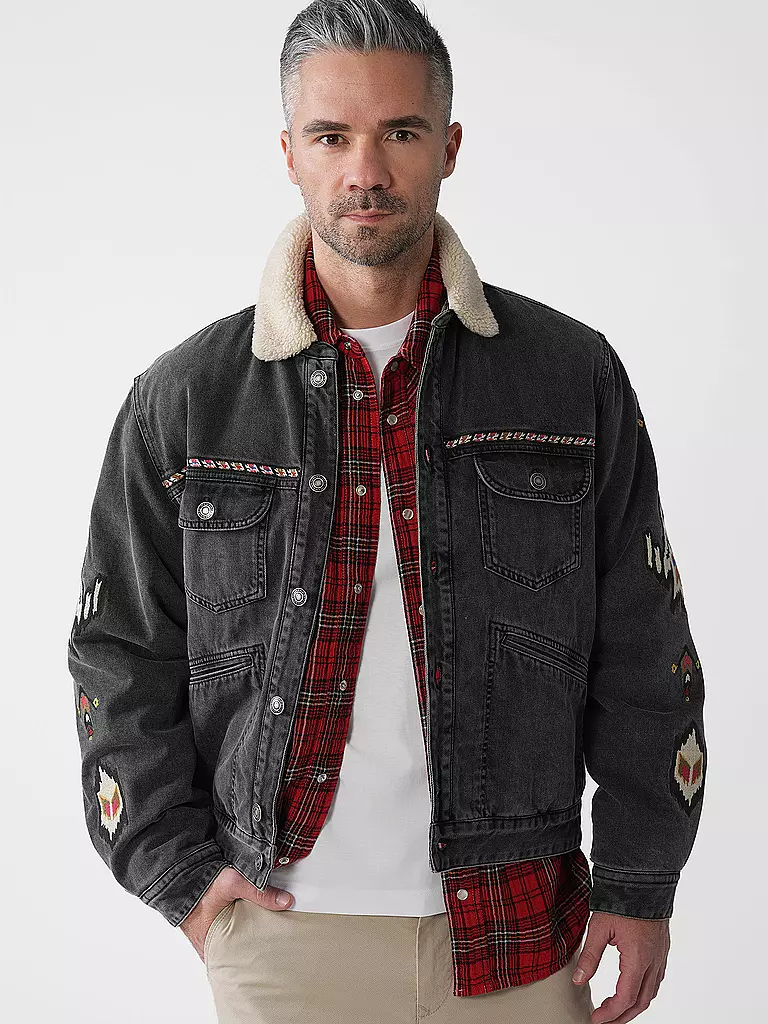 ISABEL MARANT | Jeansjacke JENSON | grau