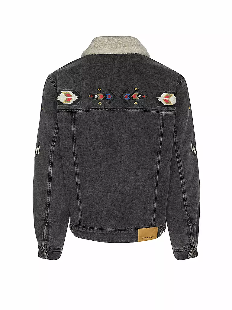 ISABEL MARANT | Jeansjacke JENSON | grau