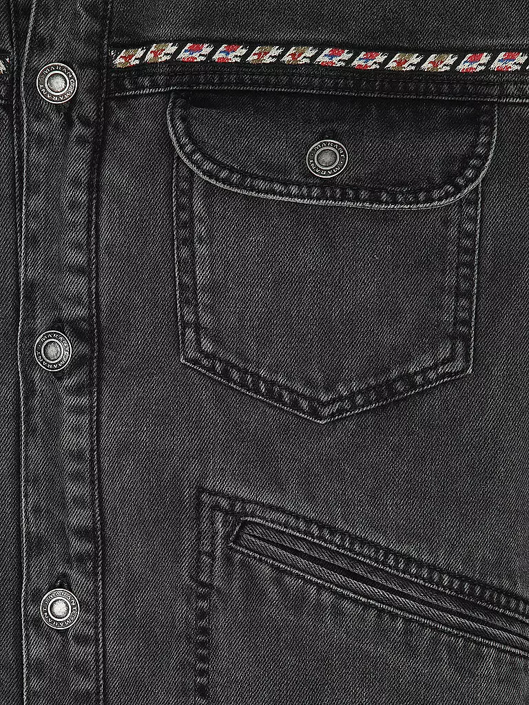 ISABEL MARANT | Jeansjacke JENSON | grau