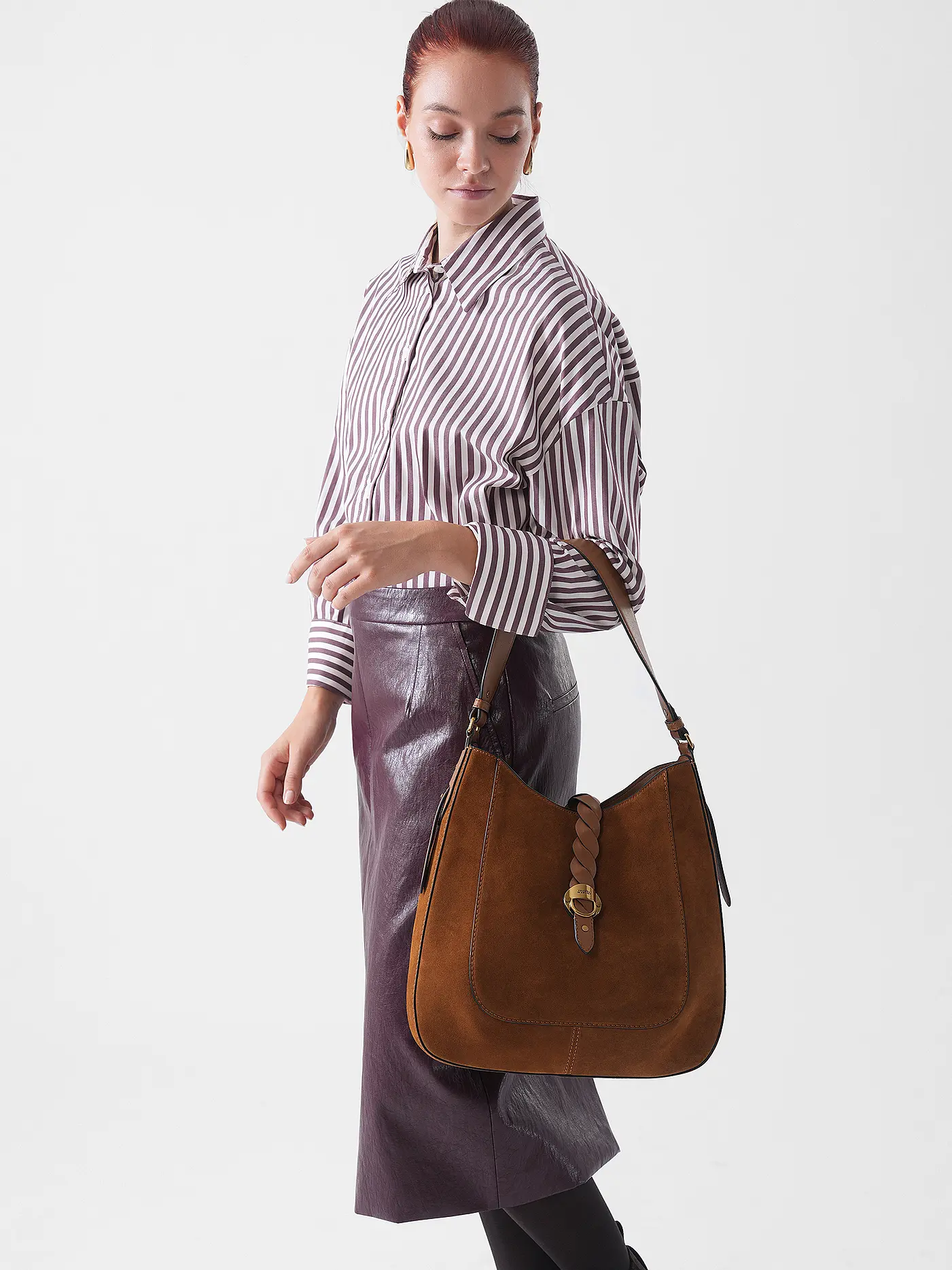 ISABEL MARANT | Ledertasche - Shopper ALTAYA HOBO | hellbraun