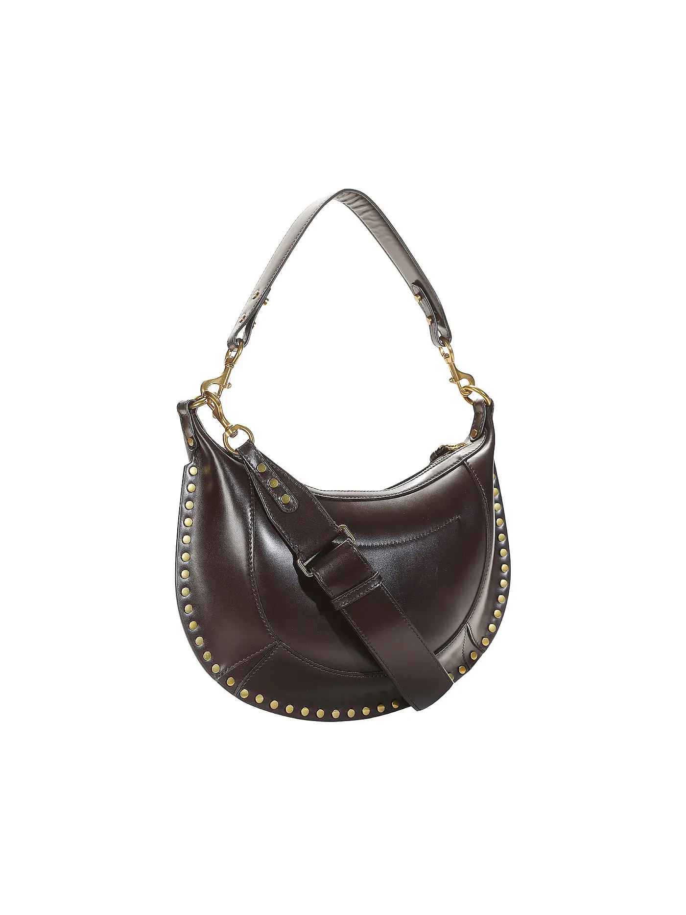 ISABEL MARANT | Ledertasche - Umhängetasche OSKAN | braun