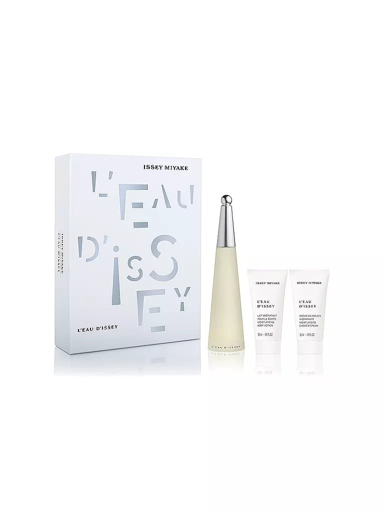 ISSEY MIYAKE | Set - L'Eau d'Issey Eau de Toilette Spray 50ml/ Body Lotion 50ml/ Shower Gel 50ml | 