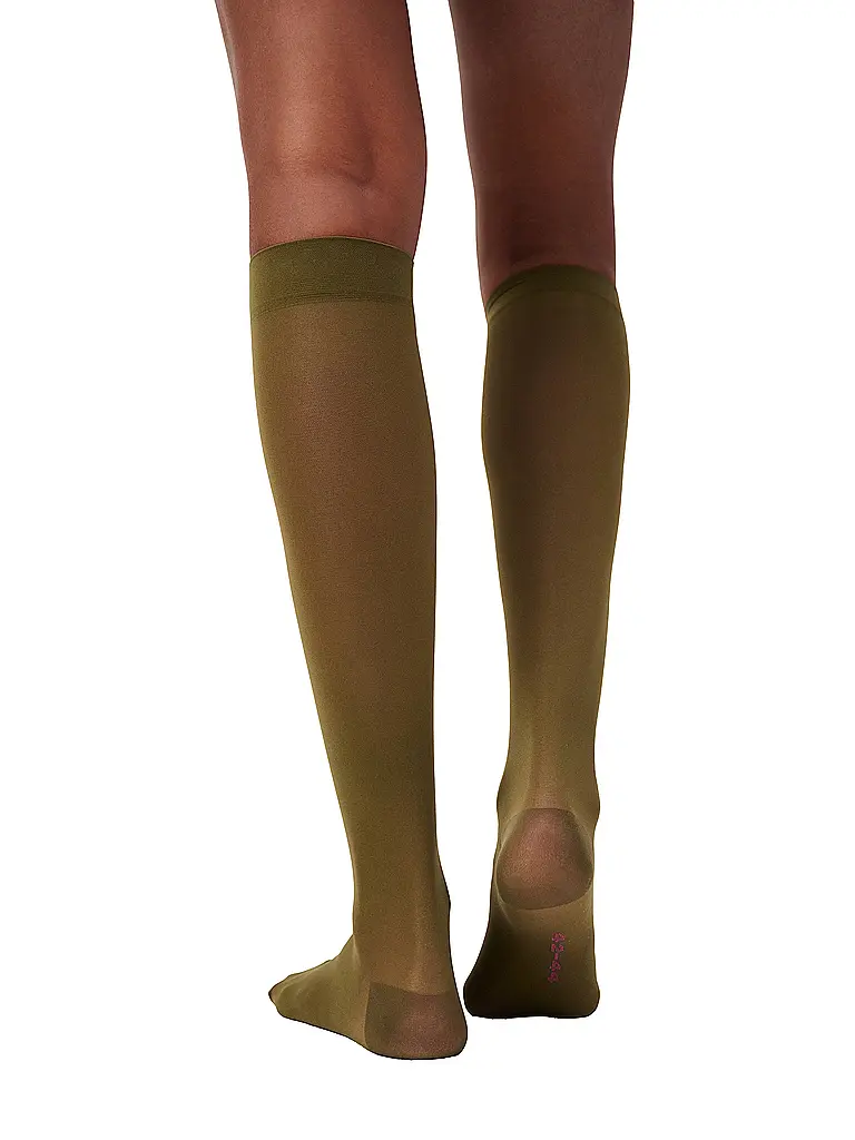 ITEM M6 | Strümpfe TRANSLUCENT 20 olive | olive