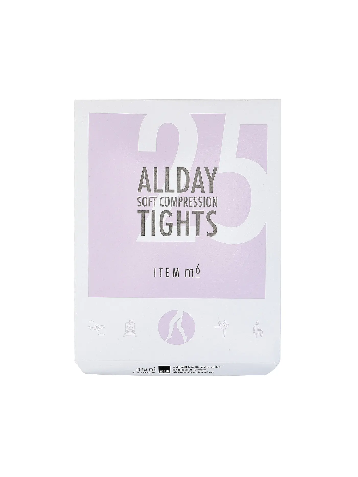 ITEM M6 | Strumpfhose ALLDAY 25 DEN black | schwarz